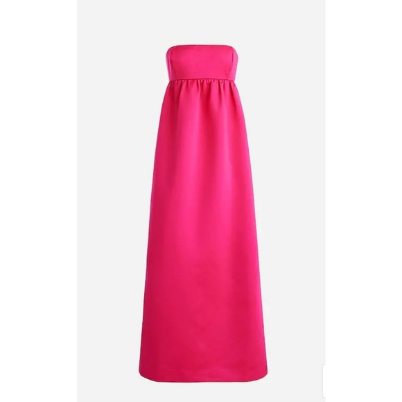 66. J.Crew Collection limited-edition strapless dress in duchesse satin - Picture 4 of 11